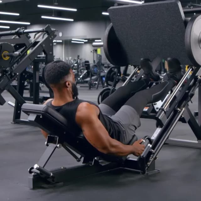 Calf Raises Leg Press 45°