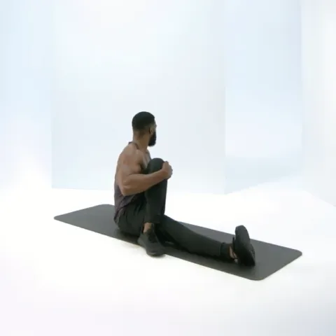 Crossed Glute Stretch