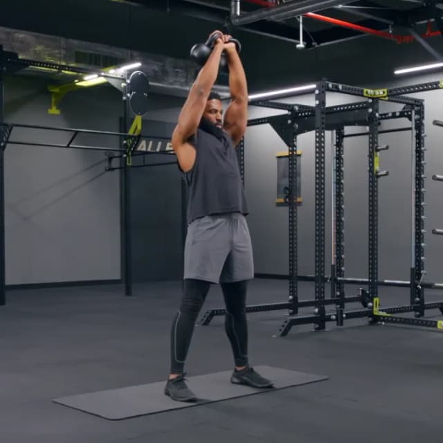 Kettlebell Shoulder Press