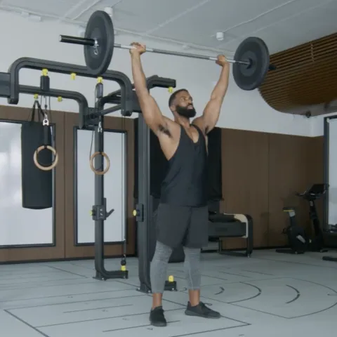 Military Barbell Press