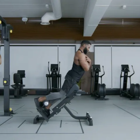 One-Leg Hyperextensions