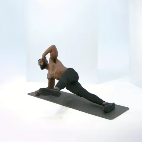 Side Plank Front Kicks