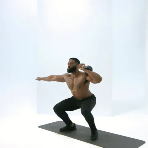 Single-Arm Dumbbell Squats