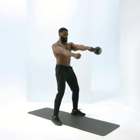 Single-Arm Kettlebell Swings
