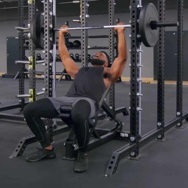 Smith Machine Incline Bench Press