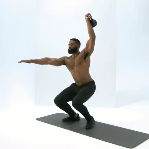 Weighted Overhead Squats