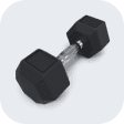Dumbbell equipment icon