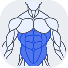 Core muscle group icon