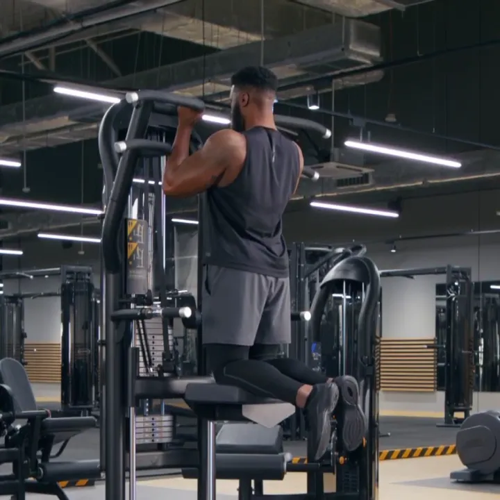 Assisted Neutral Grip Pull-Ups