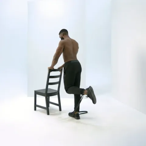 Band Single Leg Curls