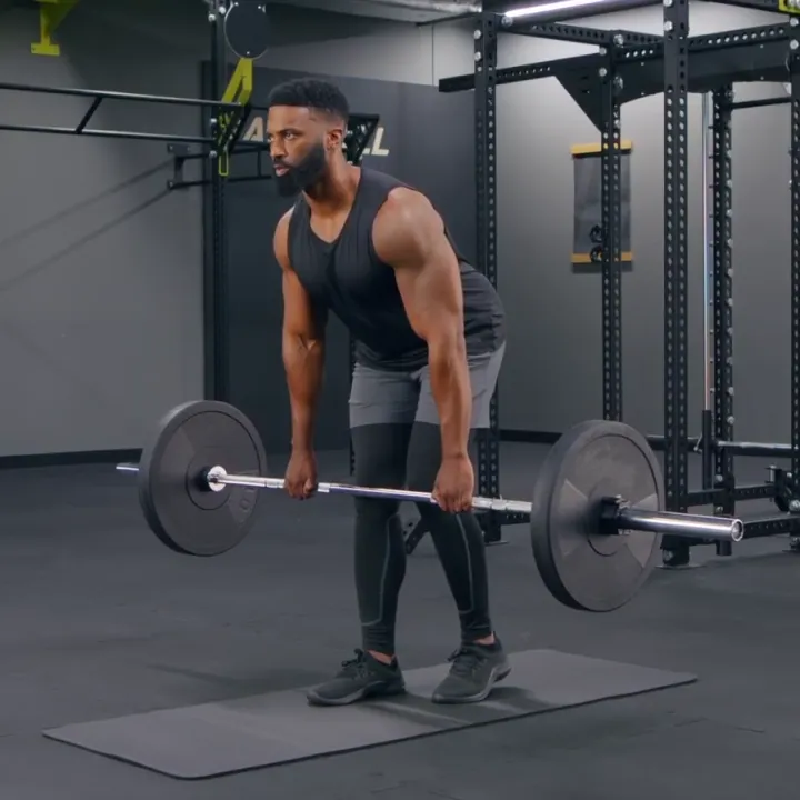 Barbell Single Leg Romanian Deadlifts
