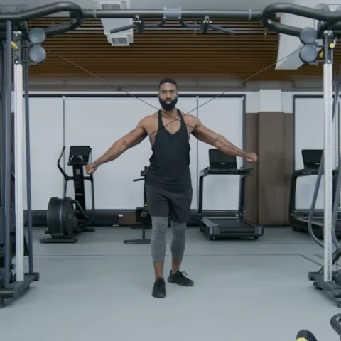 Cable Rear Delt Flyes