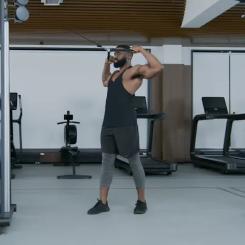 Cable Rope Face Pulls
