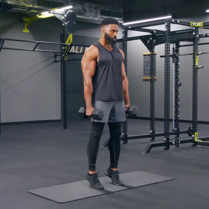 Dumbbell Calf Raises