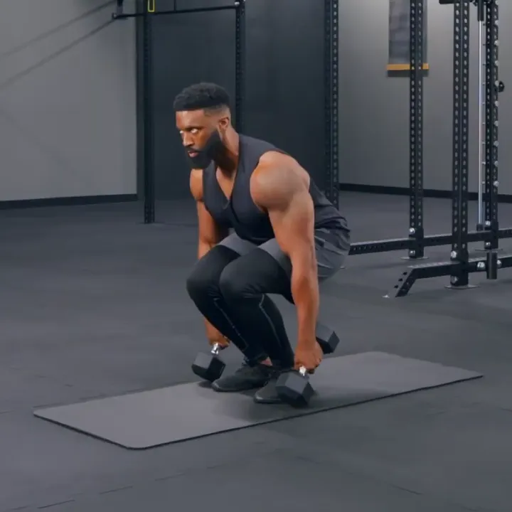 Dumbbell Ground to Shoulder