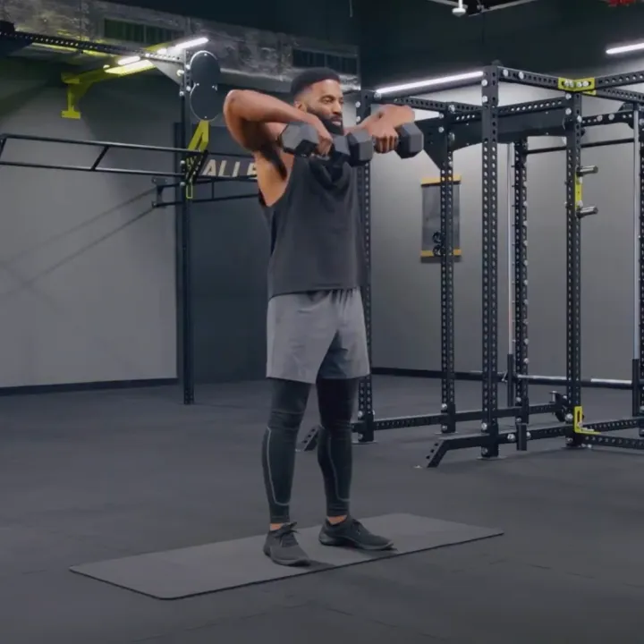 Dumbbell High Pulls