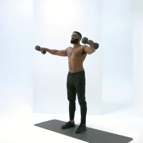 Dumbbell Lateral Raise Circles