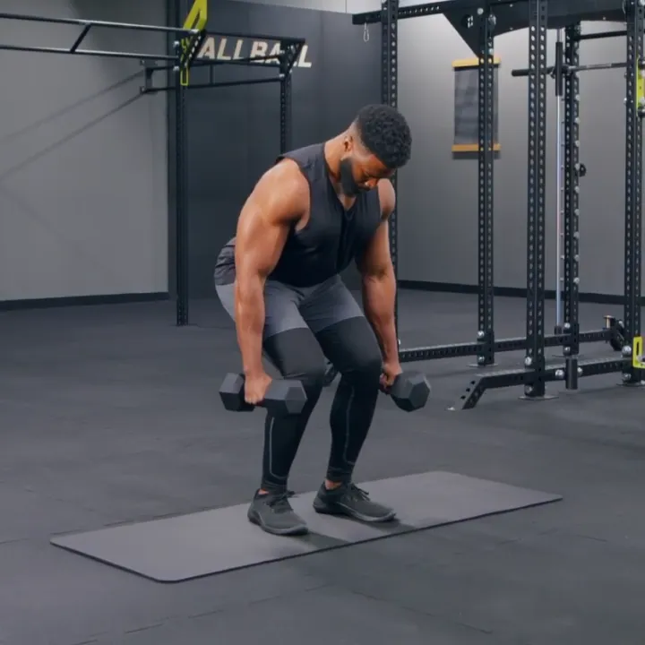 Dumbbell Power Clean