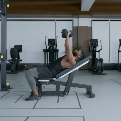 Eccentric Dumbbell Bench Press