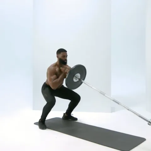 Landmine Squats