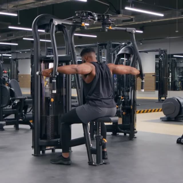 Machine Rear Delt Flys