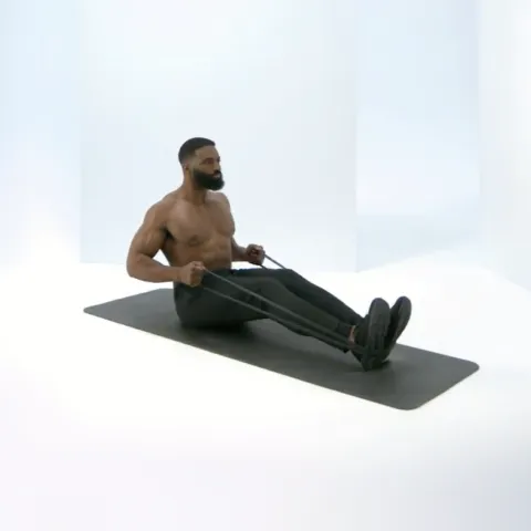 Seated Band Rows