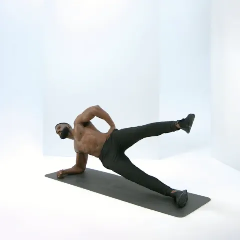 Side Plank Leg Raises