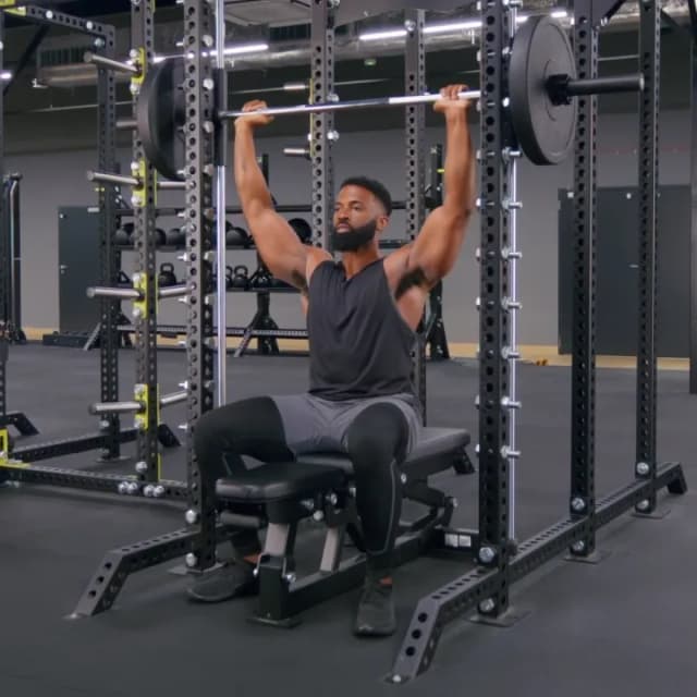 Smith Machine Shoulder Press