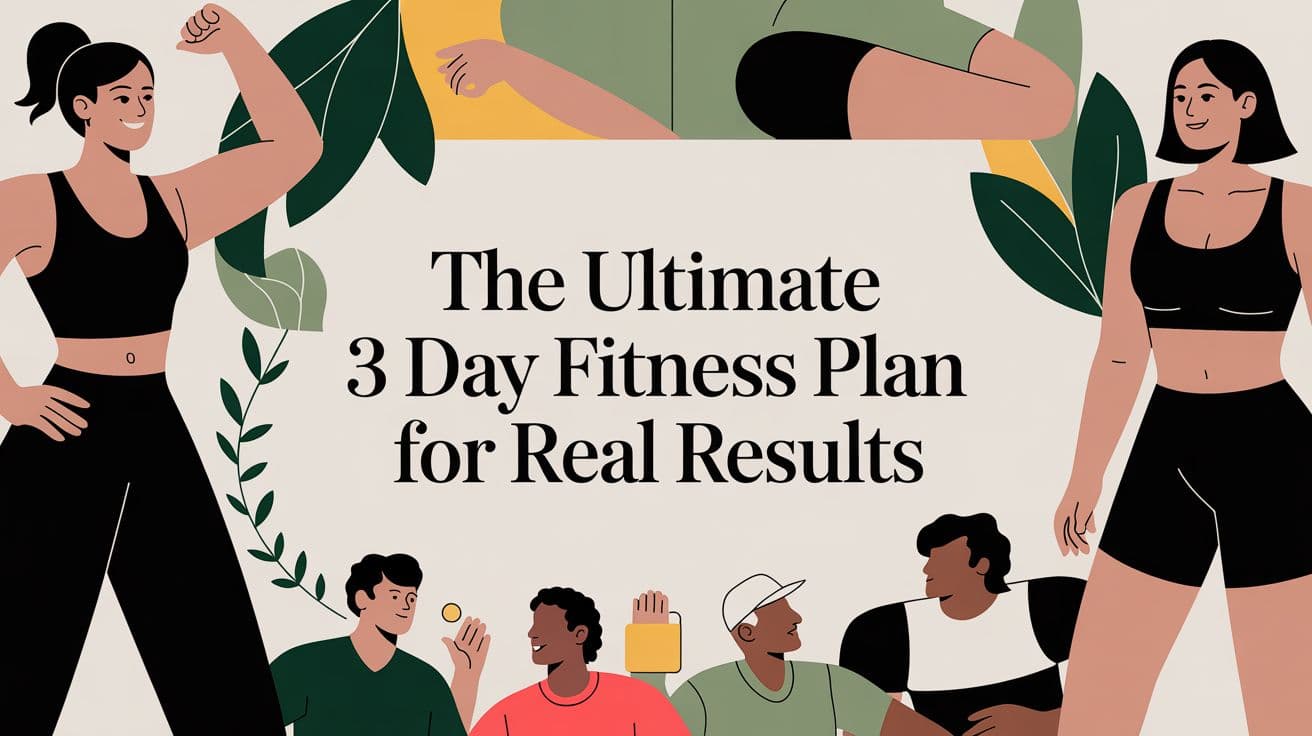 The Ultimate 3 Day Fitness Plan for Real Results
