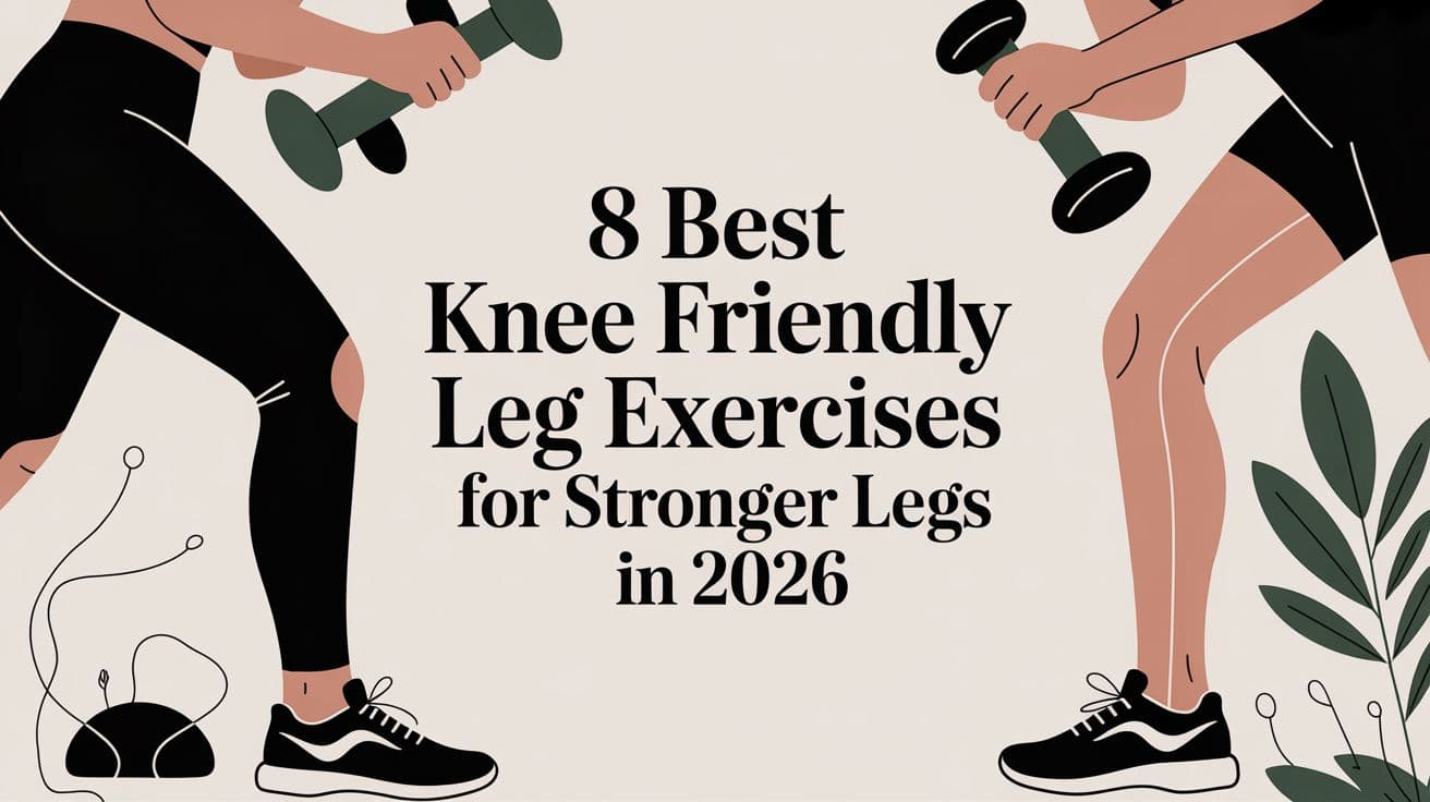 8 Best Knee Friendly Leg Exercises for Stronger Legs in 2026