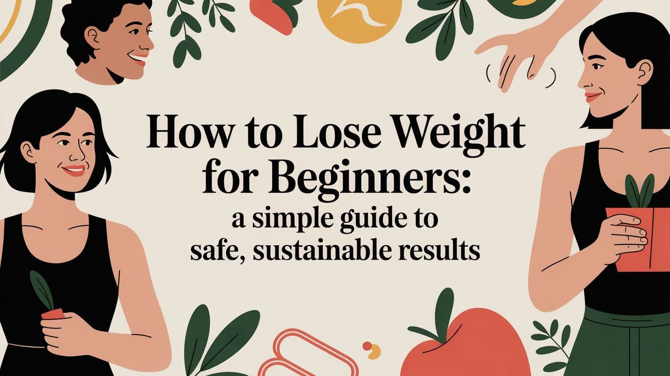 How to Lose Weight for Beginners: A Simple Guide to Safe, Sustainable Results