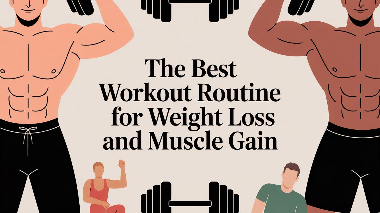 The Best Workout Routine for Weight Loss and Muscle Gain
