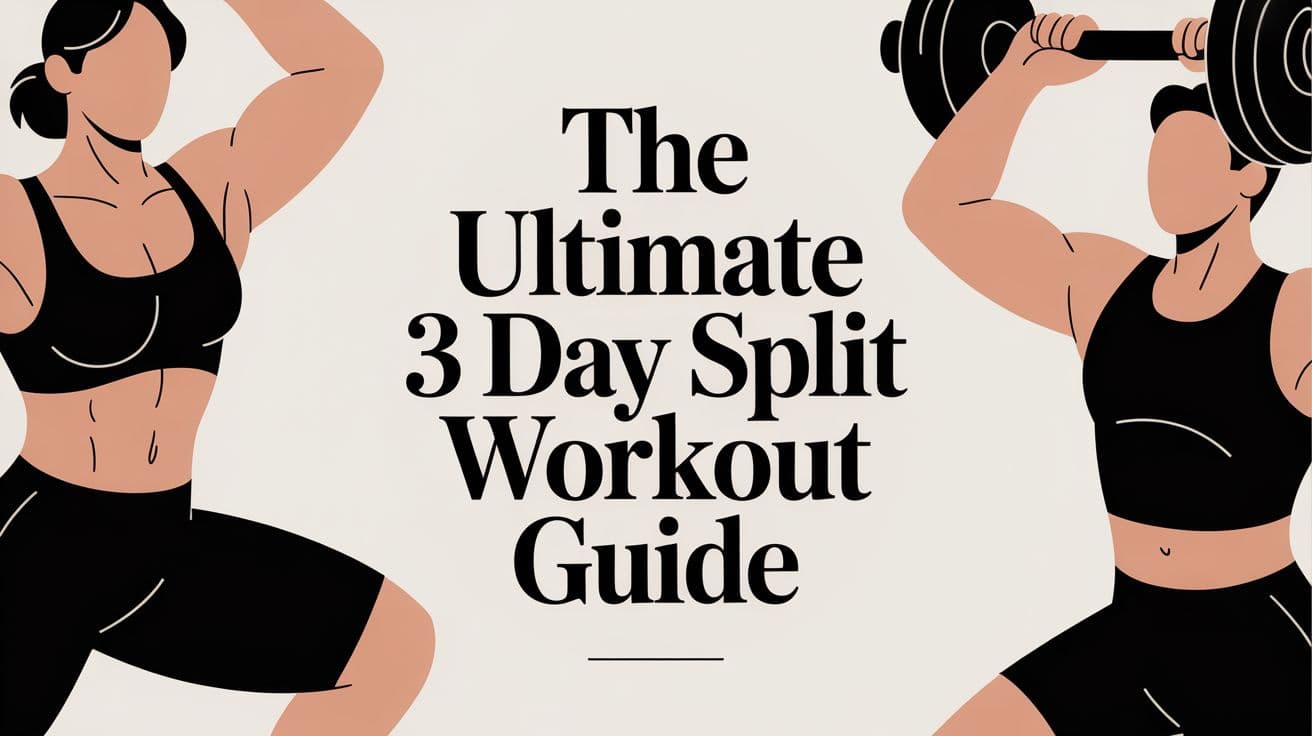 The Ultimate 3 Day Split Workout Guide