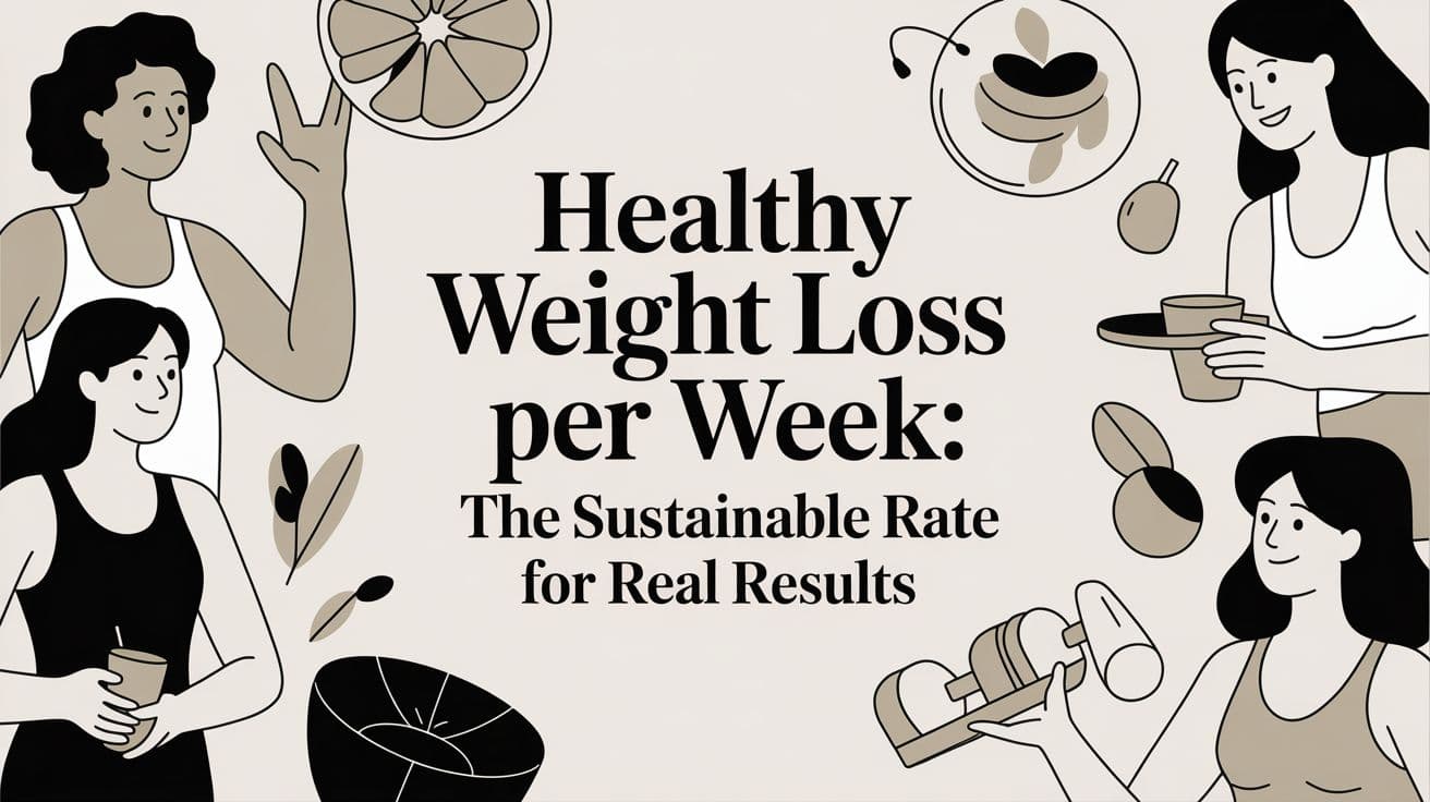 Healthy Weight Loss Per Week: The Sustainable Rate for Real Results