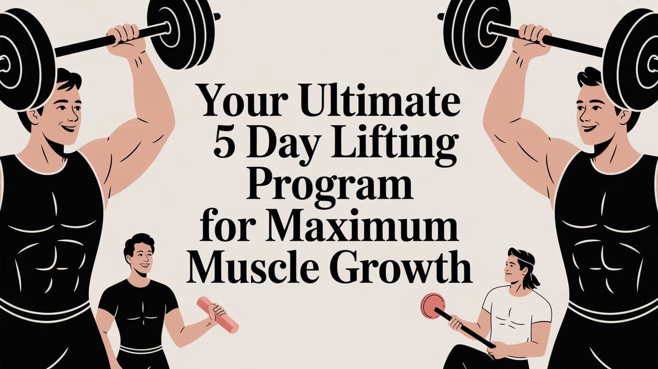 Your Ultimate 5 Day Lifting Program for Maximum Muscle Growth