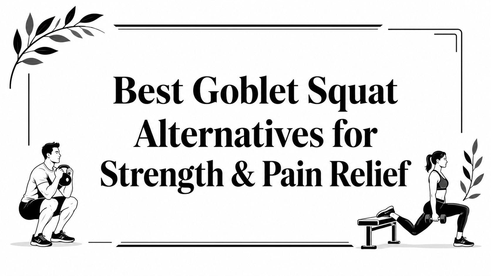 Best Goblet Squat Alternatives for Strength & Pain Relief