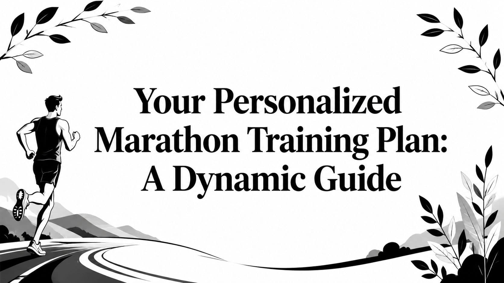 Your Personalized Marathon Training Plan: A Dynamic Guide