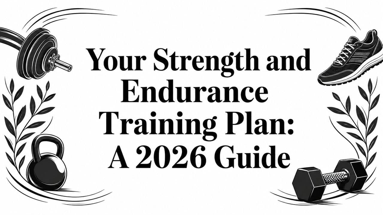 Your Strength and Endurance Training Plan: A 2026 Guide