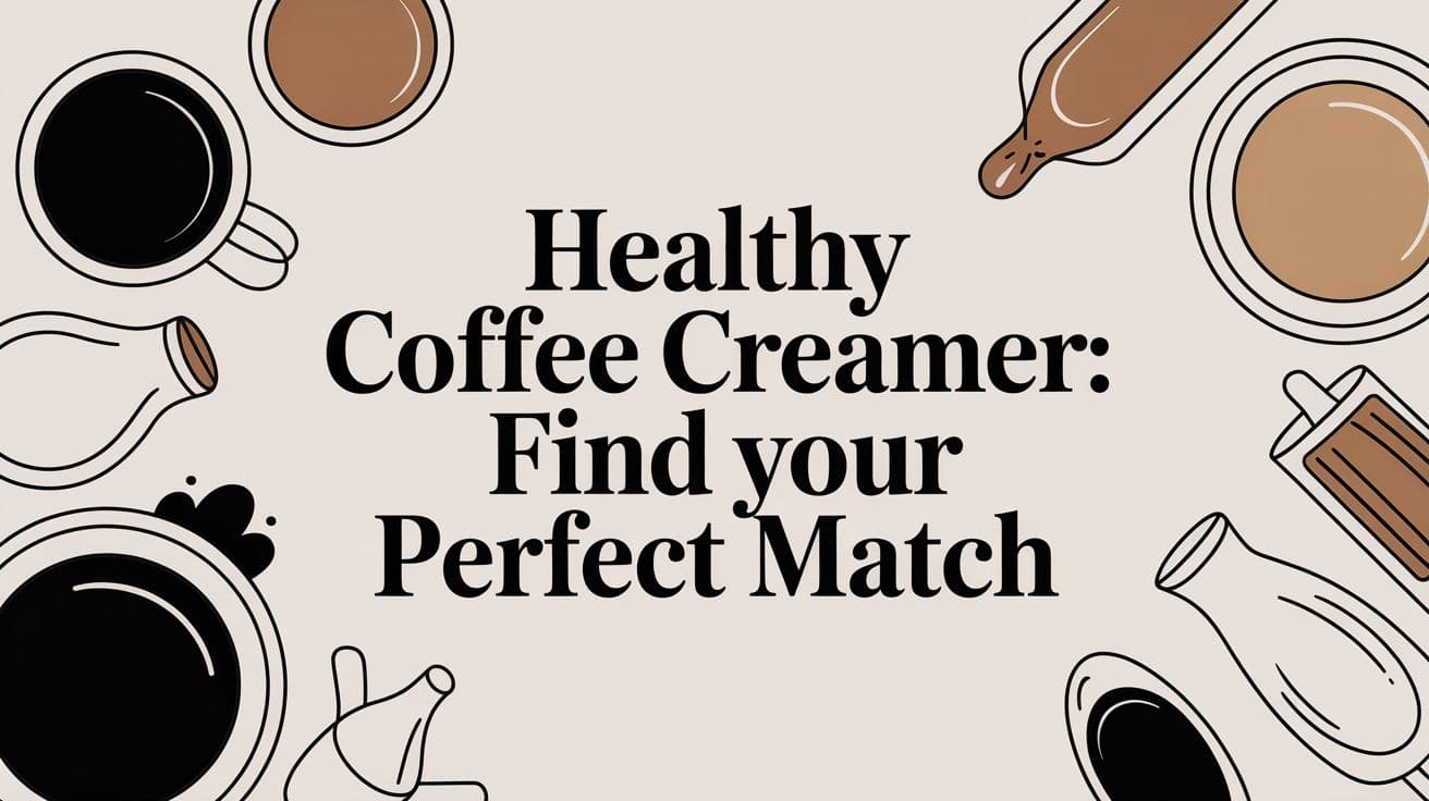 Healthy Coffee Creamer: Find Your Perfect Match