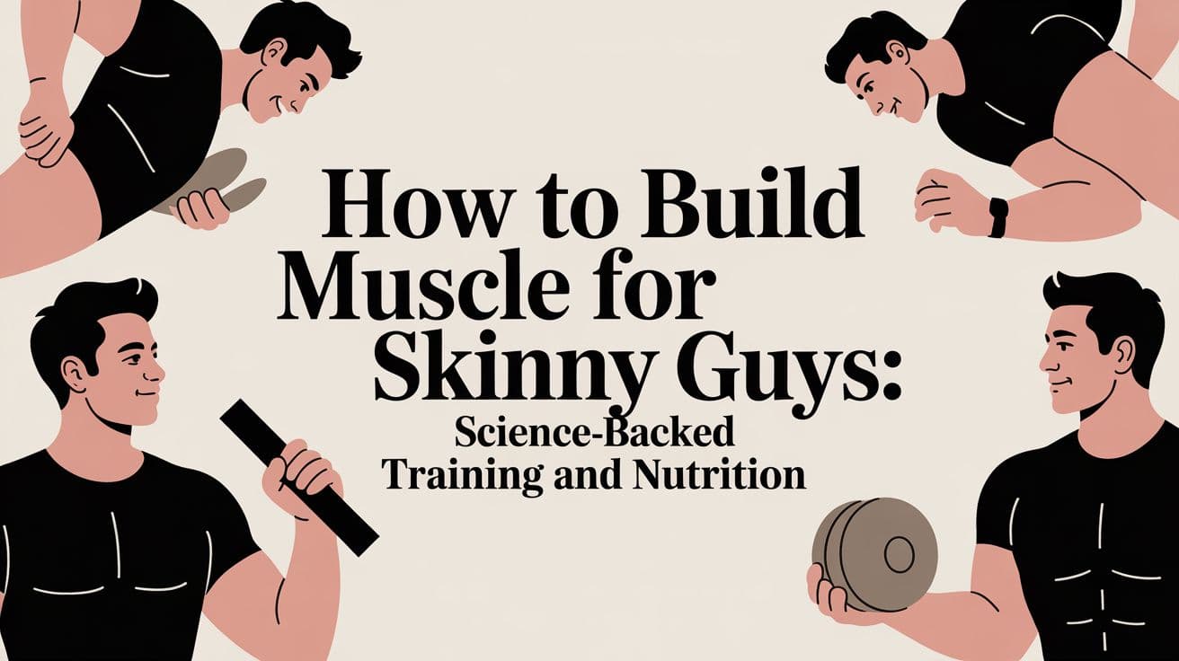 How to Build Muscle for Skinny Guys: Science-Backed Training and Nutrition