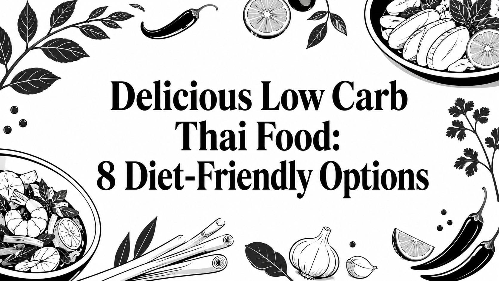 Delicious Low Carb Thai Food: 8 Diet-Friendly Options