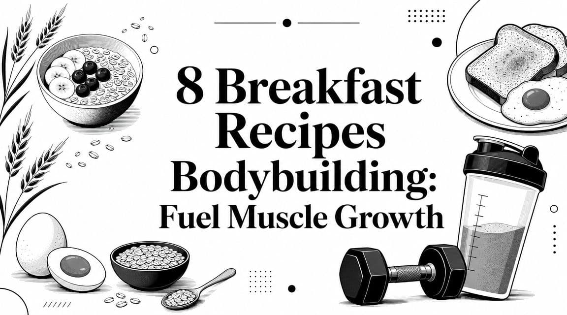 8 Breakfast Recipes Bodybuilding: Fuel Muscle Growth