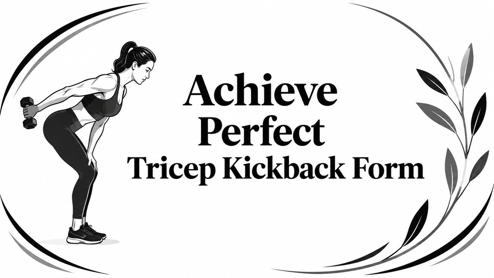 Achieve Perfect Tricep Kickback Form