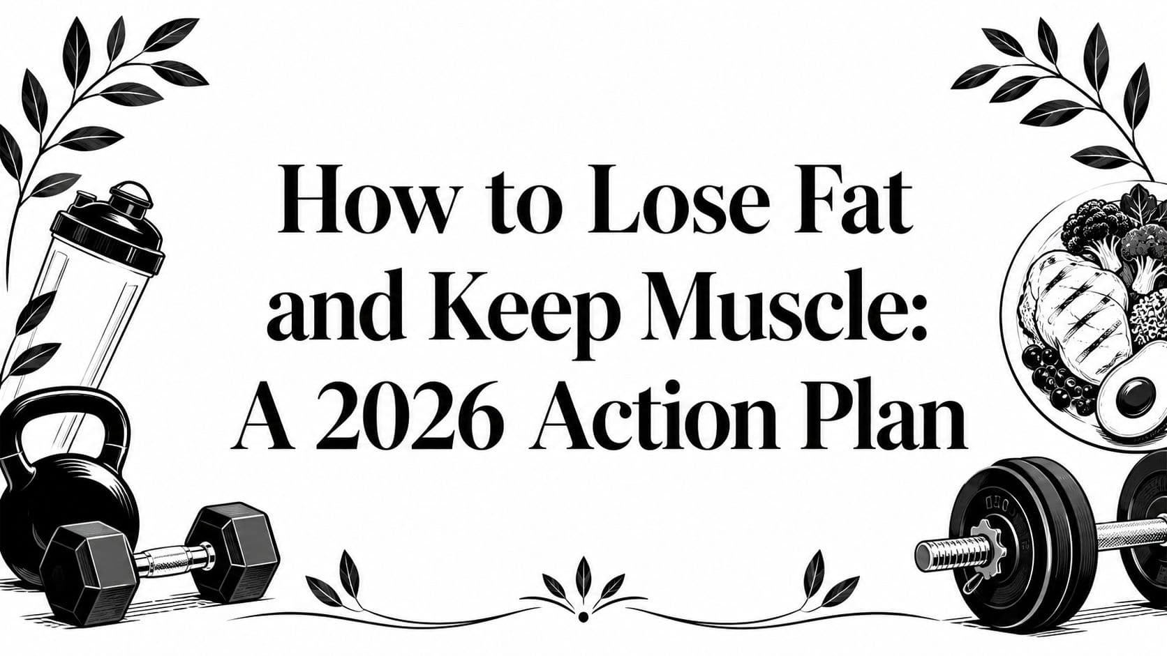 How to Lose Fat and Keep Muscle: A 2026 Action Plan