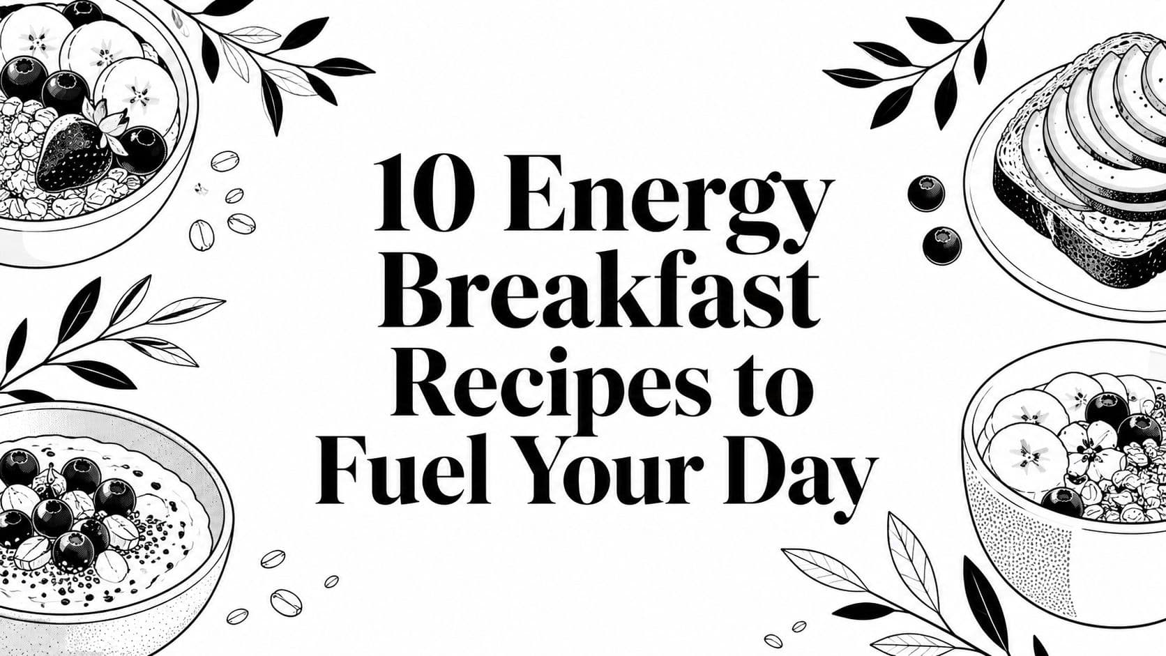 10 Energy Breakfast Recipes to Fuel Your Day