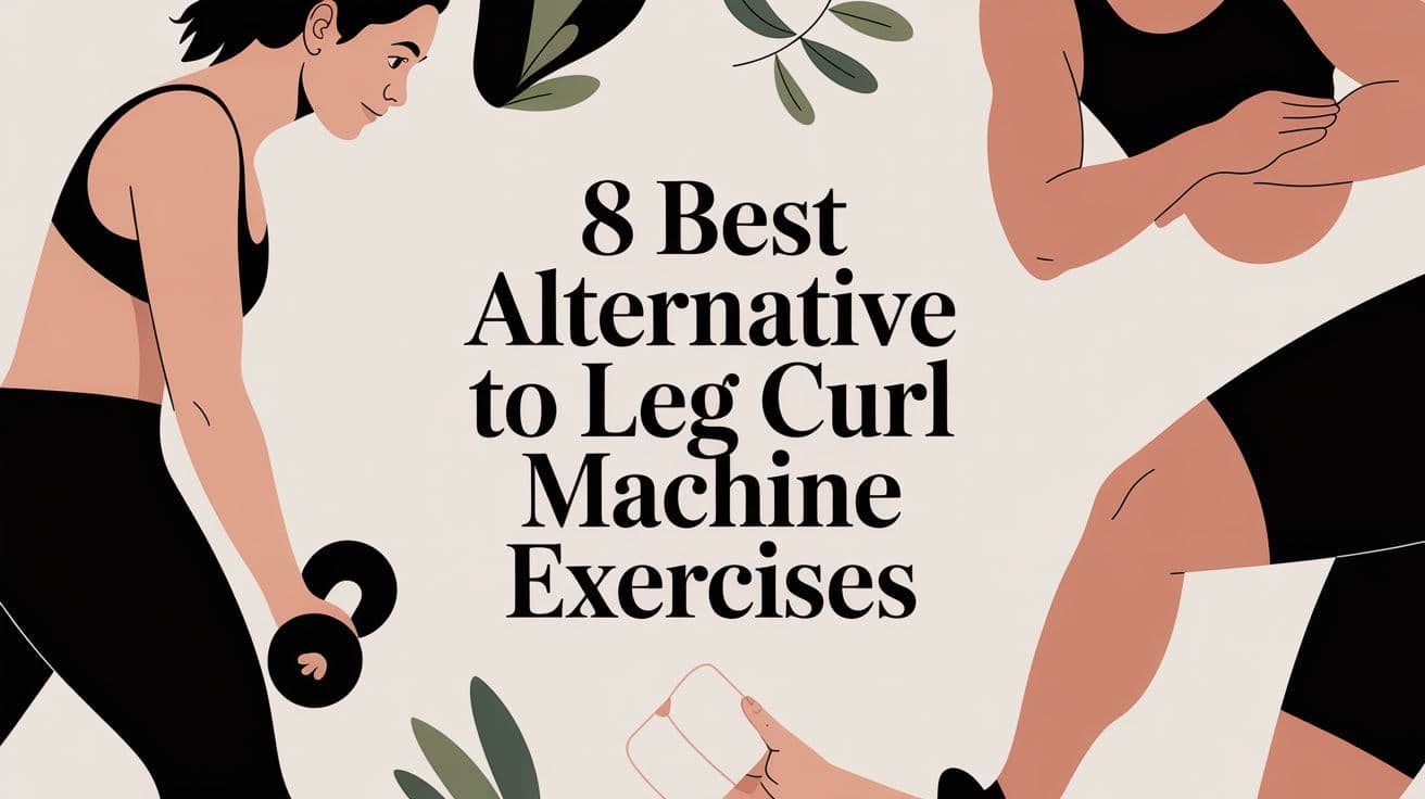 8 Best Alternative to Leg Curl Machine Exercises