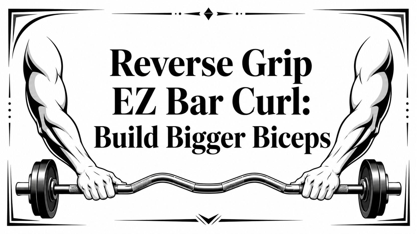 Reverse Grip EZ Bar Curl: Build Bigger Biceps