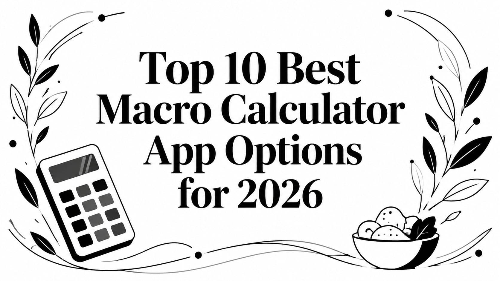 Top 10 Best Macro Calculator App Options for 2026