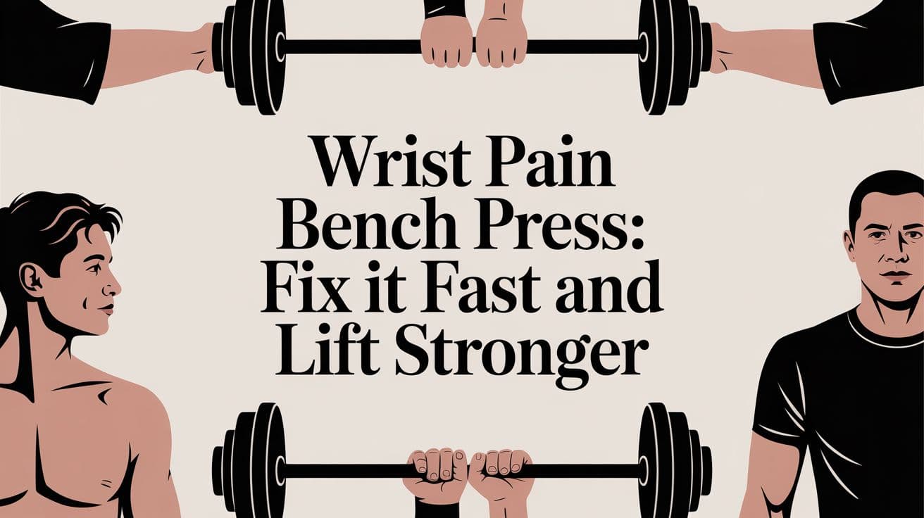 Wrist Pain Bench Press: Fix It Fast and Lift Stronger