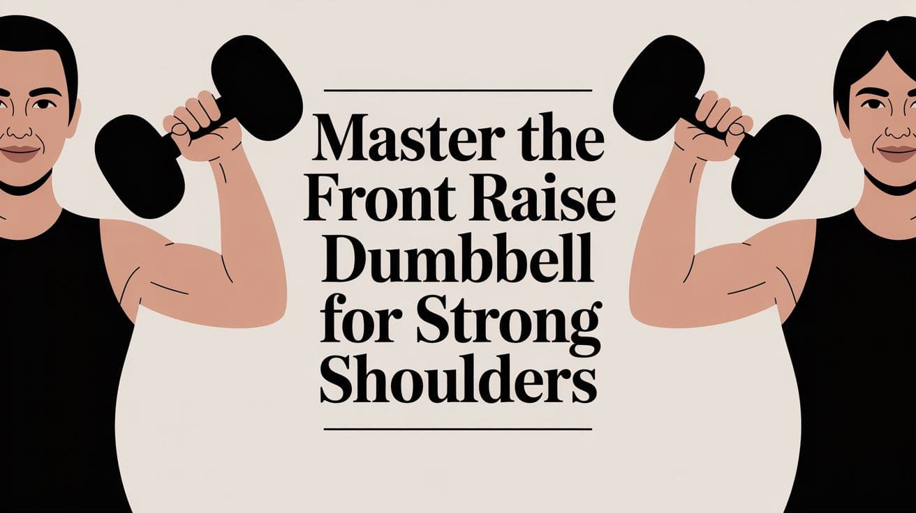 Master the Front Raise Dumbbell for Strong Shoulders
